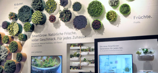 So inszeniert man heute Küchenarbeit: Grünzeug bei Bosch