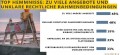 Hemmnisse aus Sicht der Anbieter