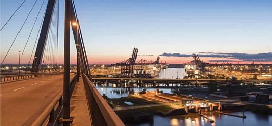 Der Hamburger Hafen
